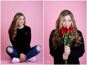 senior photography valentine shoot