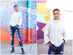 Omaha mural senior pictures