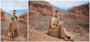 Red Rock Canyon senior pictures